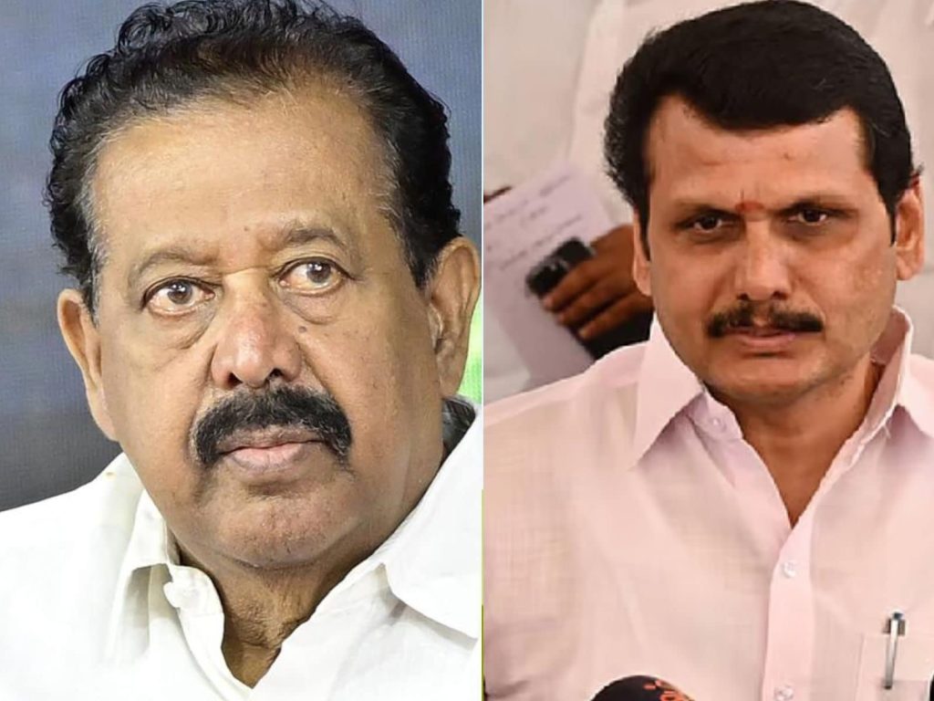 தமிழ்நாடு அமைச்சரவையில் செந்தில் பாலாஜி, பொன்முடி விடுவிப்பு