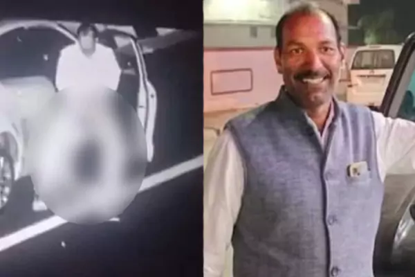 நடுரோட்டில் பெண்ணுடன் பா.ஜ.க. பிரமுகர் உல்லாசம்: