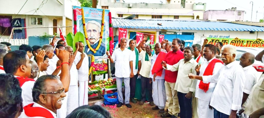 அணைக்கரை கீழணையில் சர். ஆர்தர் காட்டனுக்கு முழு வெண்கல சிலை அமைக்க கோரிக்கை -தமிழ்நாடு விவசாயிகள் சங்கம் வலியுறுத்தல்